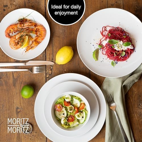 18-Piece Porcelain Dinnerware Set for 6