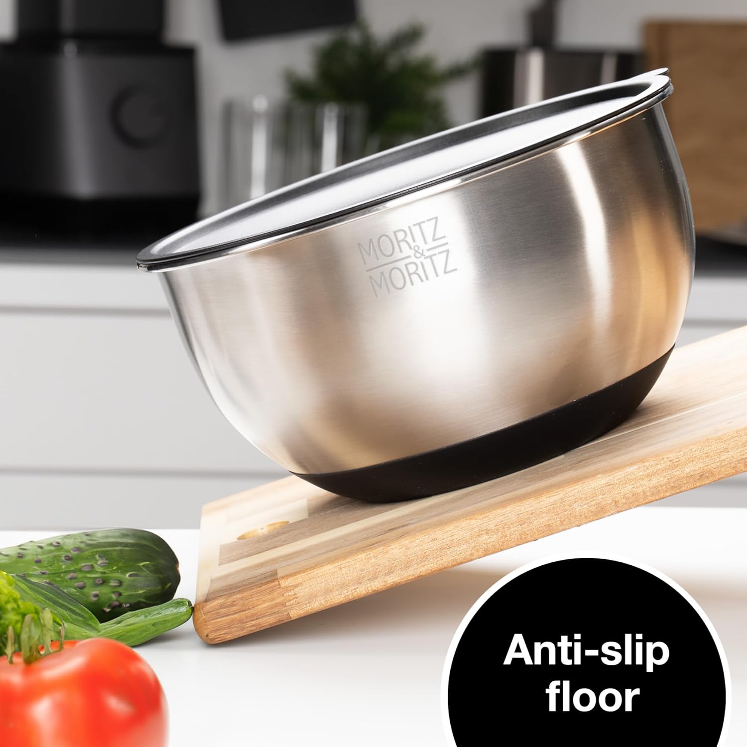 5-Piece Stainless Steel Mixing Bowl Set