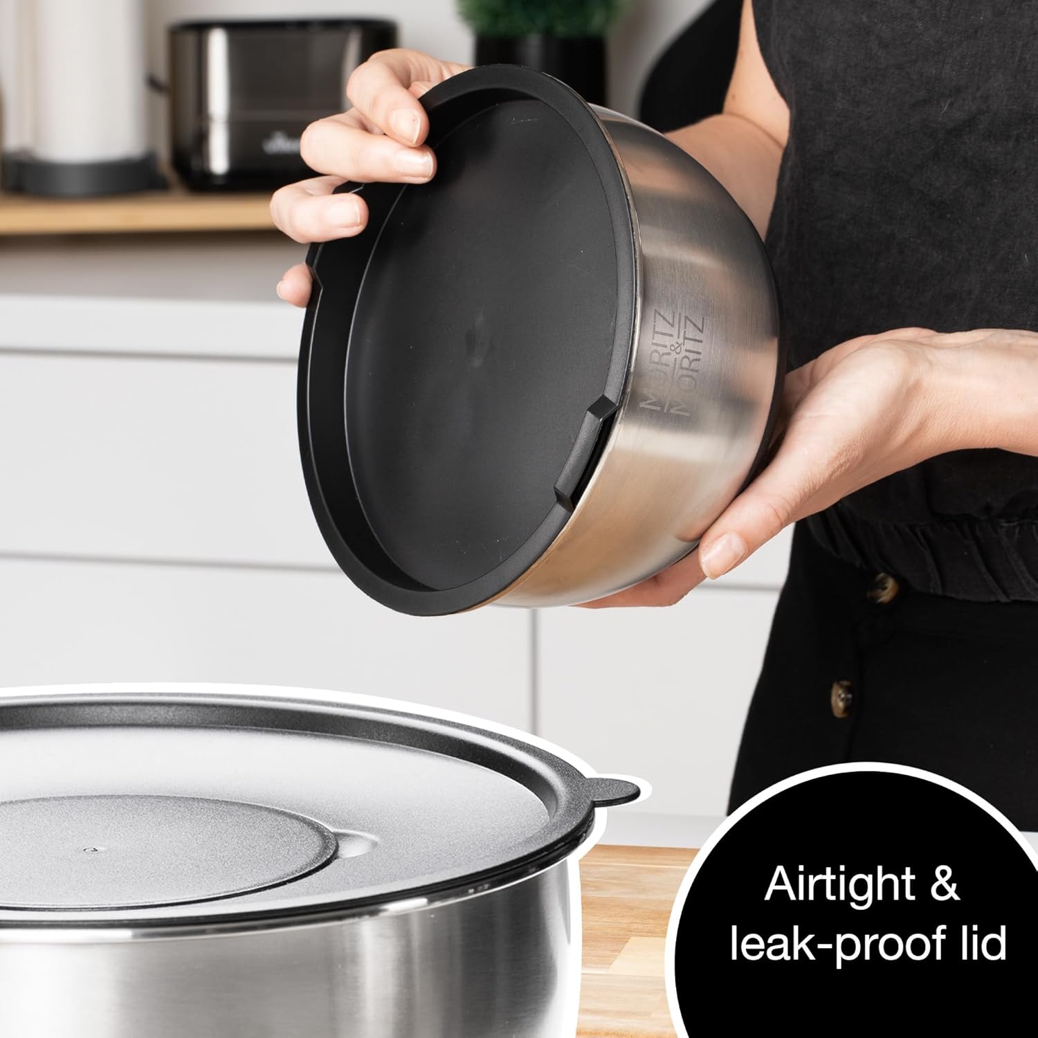 5-Piece Stainless Steel Mixing Bowl Set
