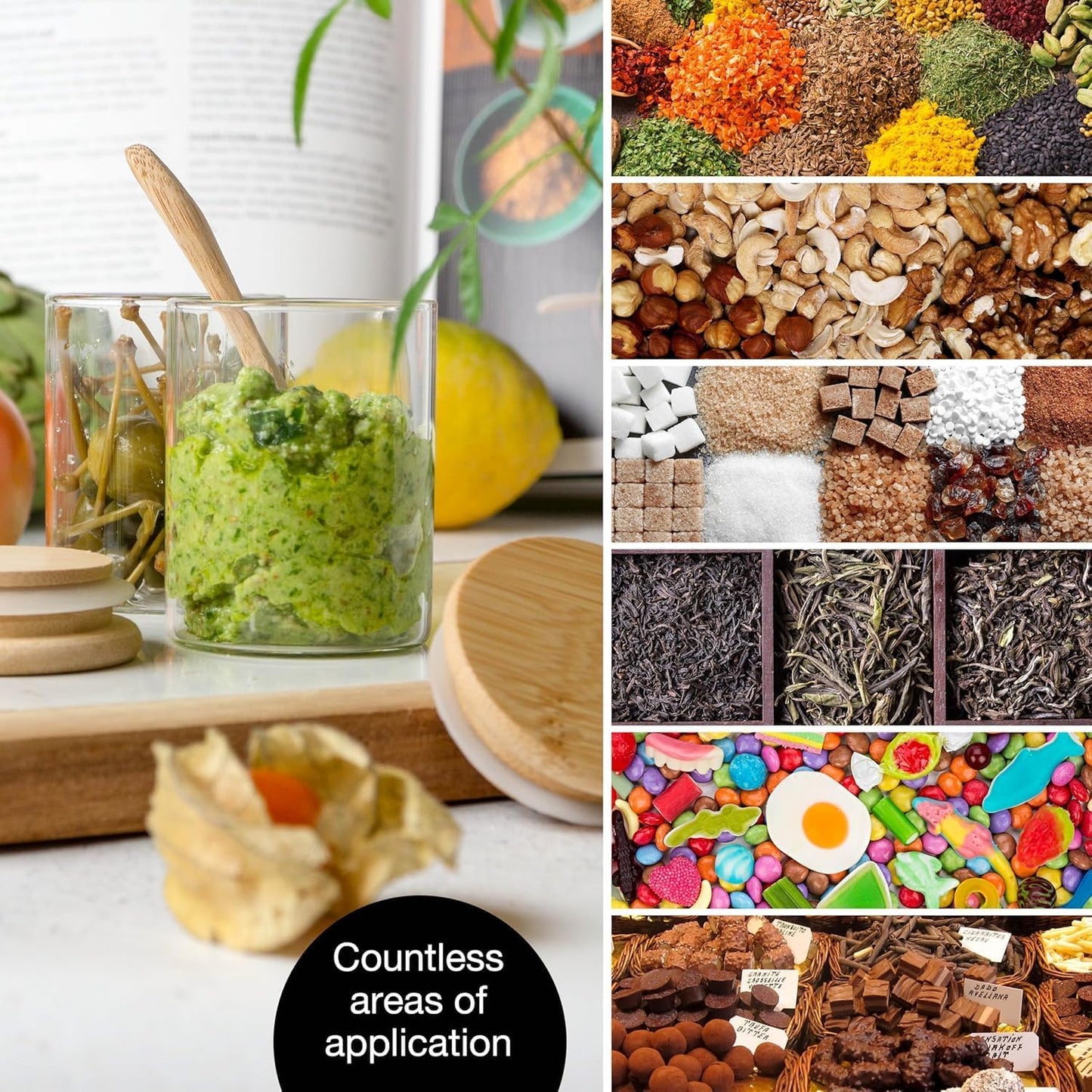 12-Piece Spice Jar Set