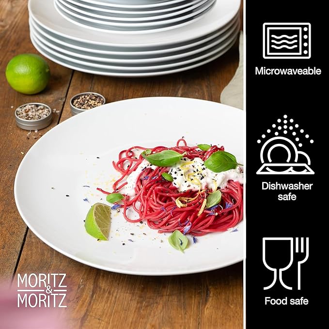 18-Piece Porcelain Dinnerware Set for 6