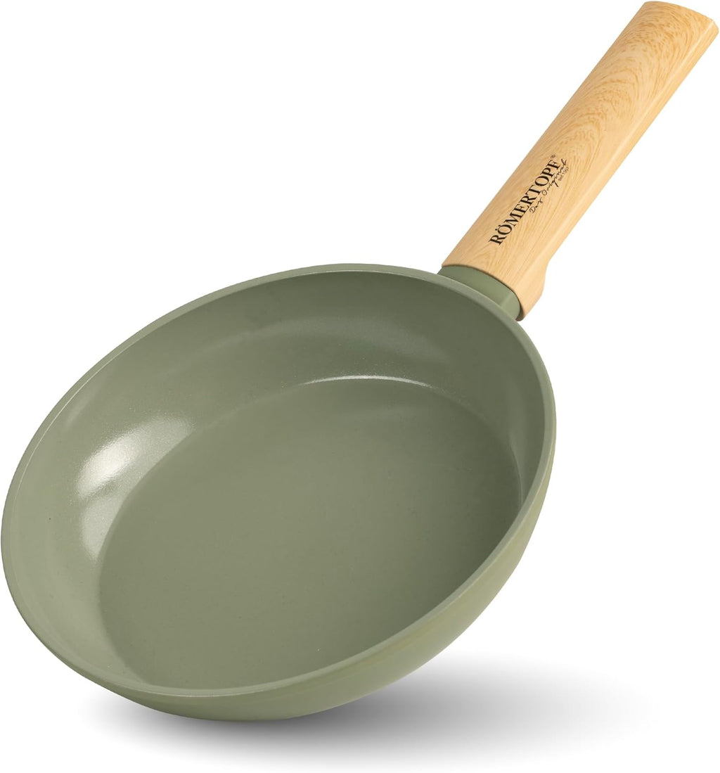 8-Inch Nonstick Ceramic Frying Pan – Scratch-Resistant, Easy-Clean Skillet