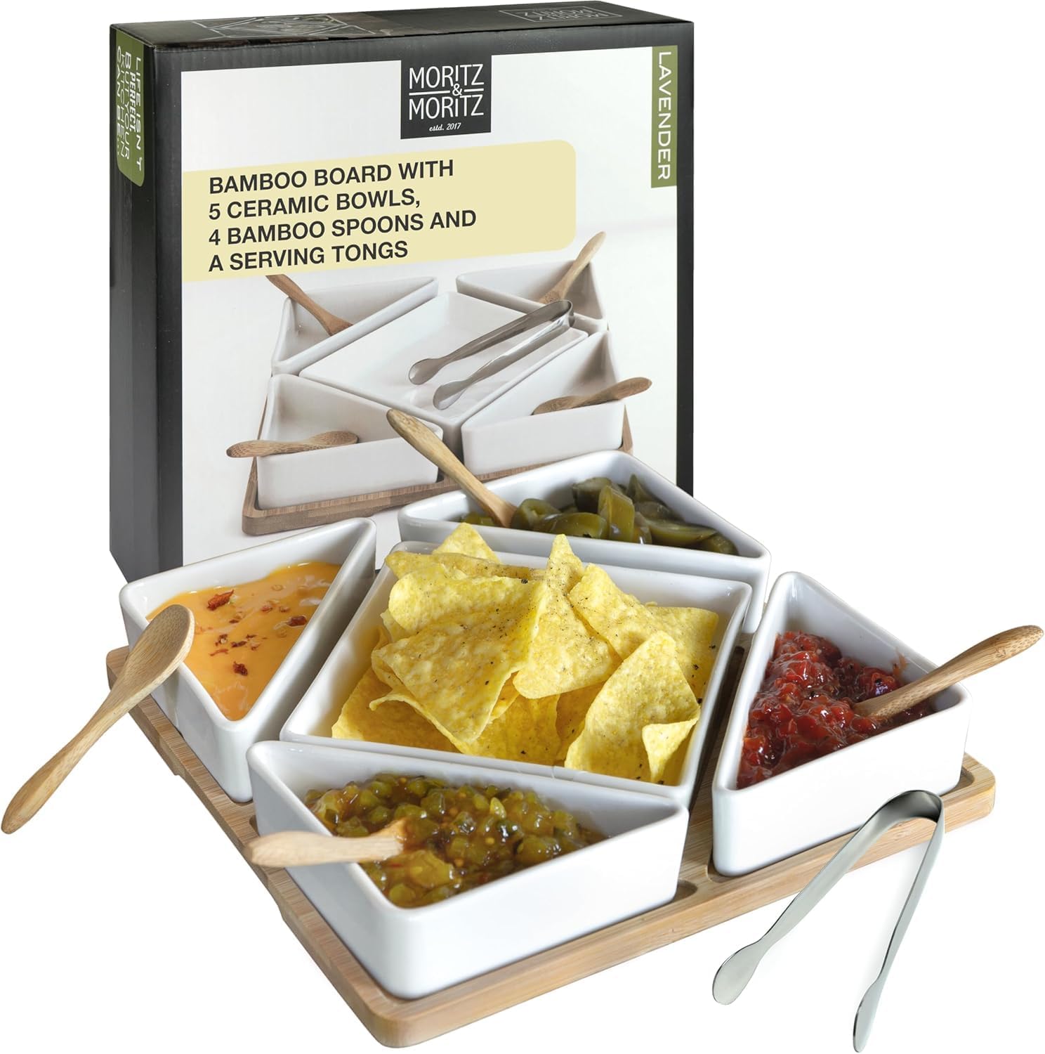 11-Piece Lavender Serving Set