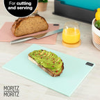 Chopping Board Set with Stand – Colorful, Large & Dishwasher Safe (32x22cm)