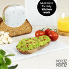 2-Pack BPA-Free Plastic Cutting Boards 9.8x5.9in – Non-Slip, Dishwasher Safe