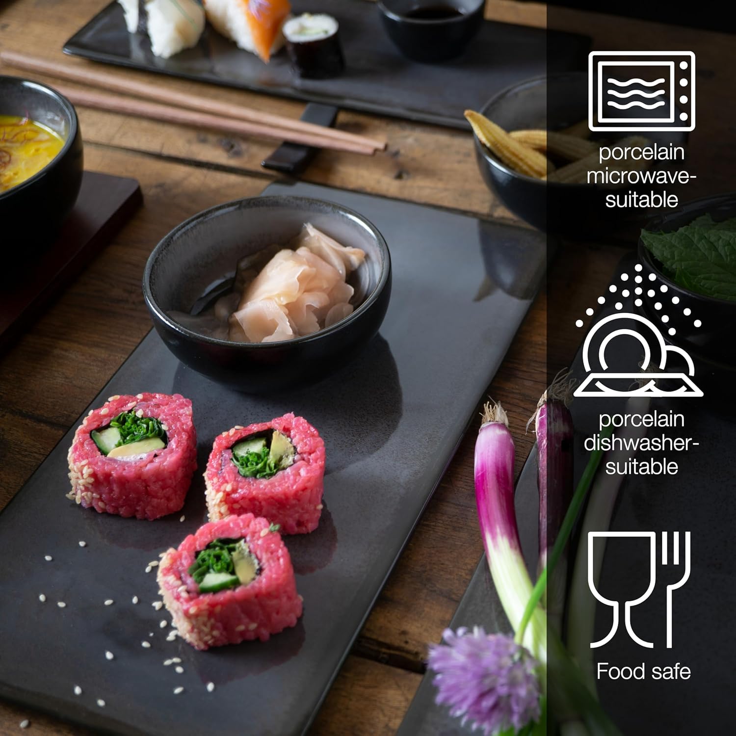 VIDA 29-Piece Sushi Serving Set