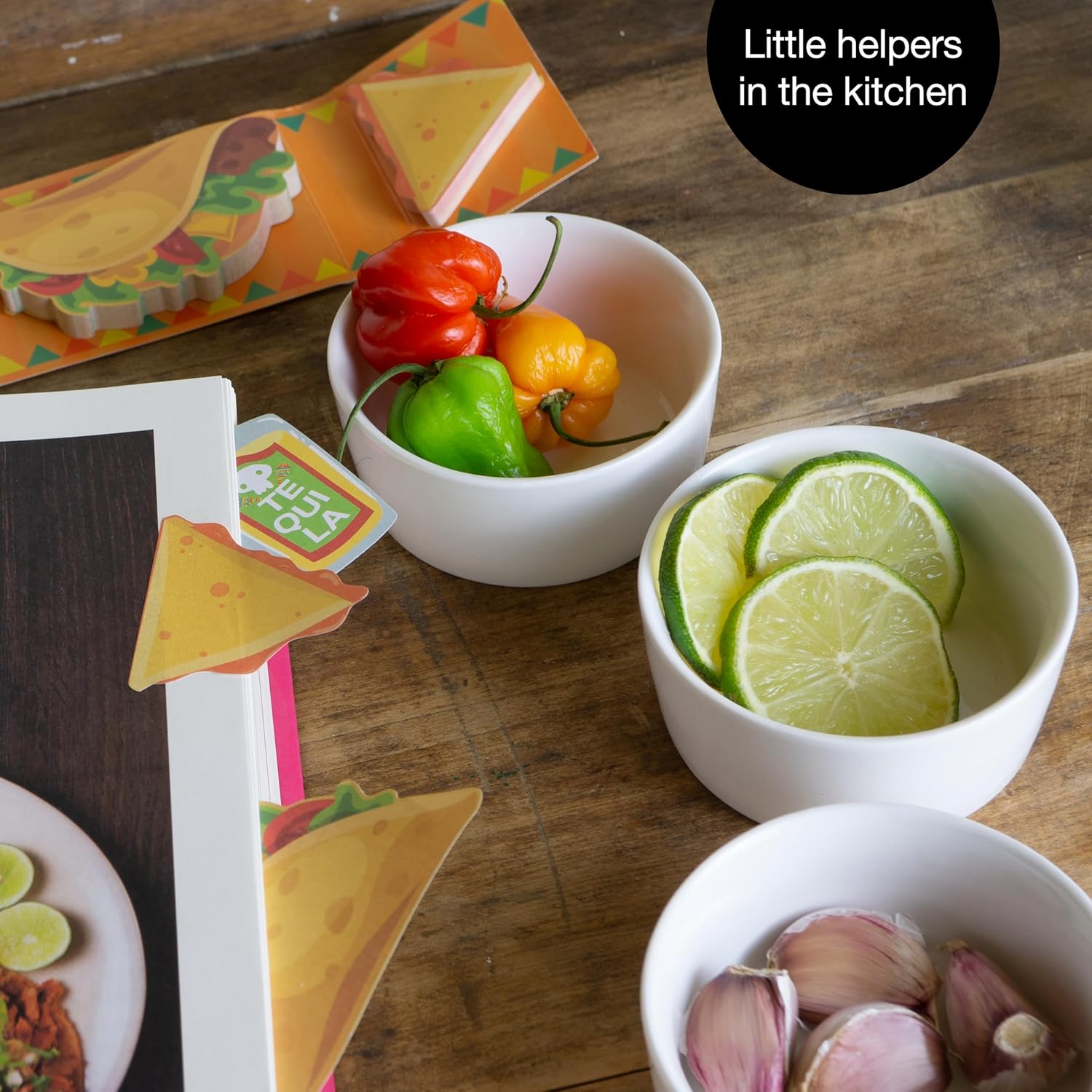 5-Piece Ceramic Dip Bowl Set