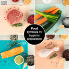 4-Pack Flexible Kitchen Cutting Mats | Color-Coded, Food-Safe & Durable