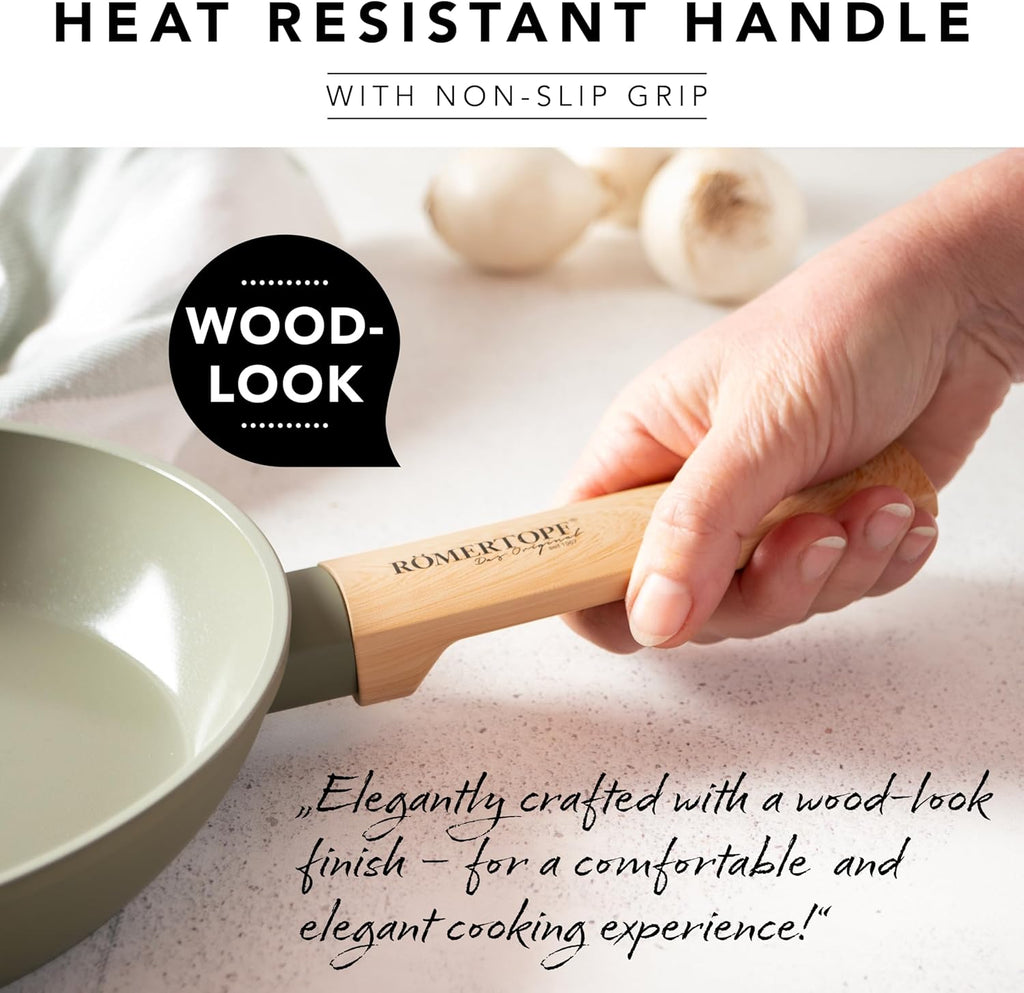 8-Inch Nonstick Ceramic Frying Pan – Scratch-Resistant, Easy-Clean Skillet