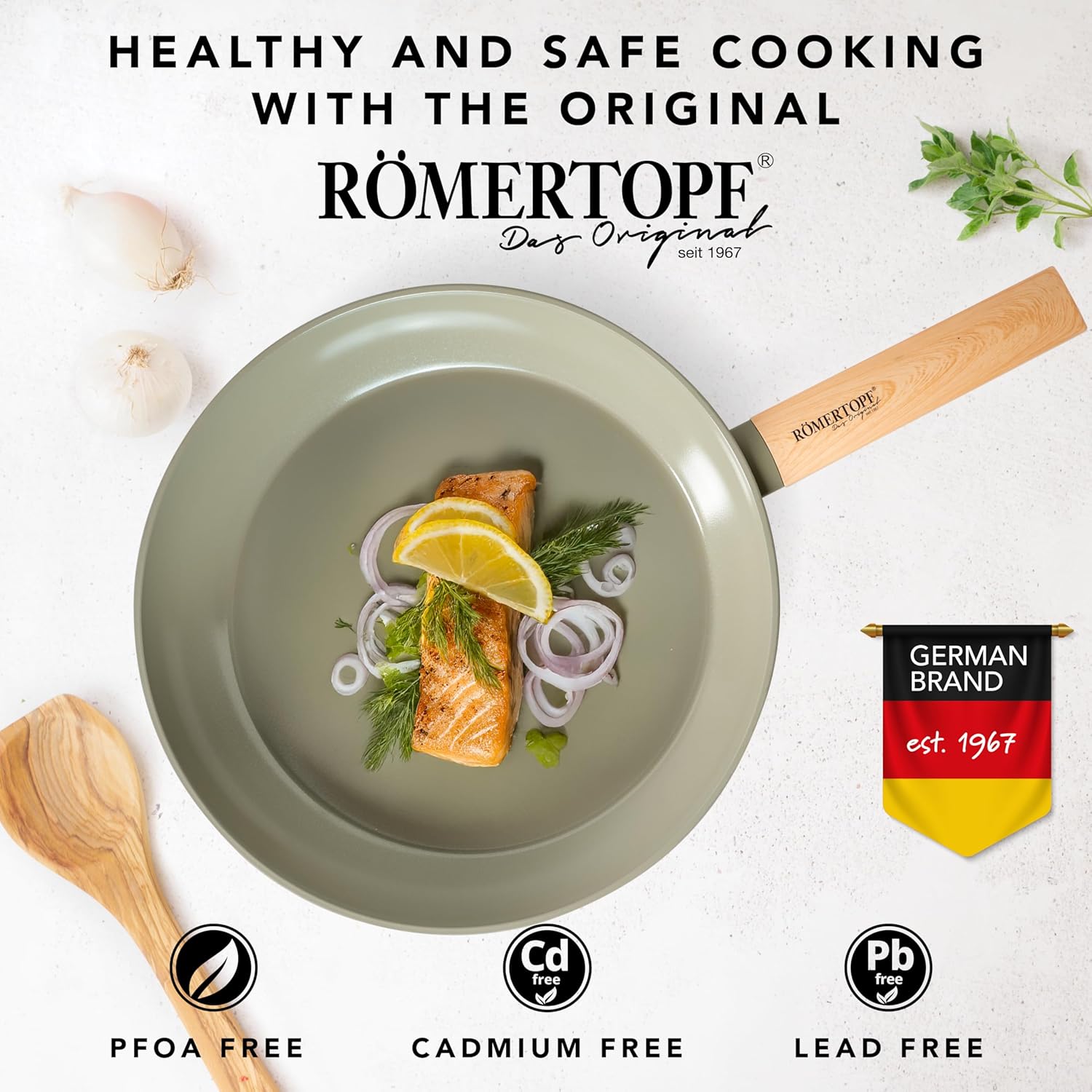12-Inch Nonstick Ceramic Frying Pan