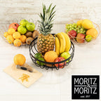 10" Wire Fruit & Vegetable Bowl with Zester | Modern Scandinavian Kitchen Bowl