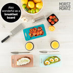 6-Piece Colorful Plastic Cutting Board Set – BPA-Free, Non-Slip, Dishwasher Safe
