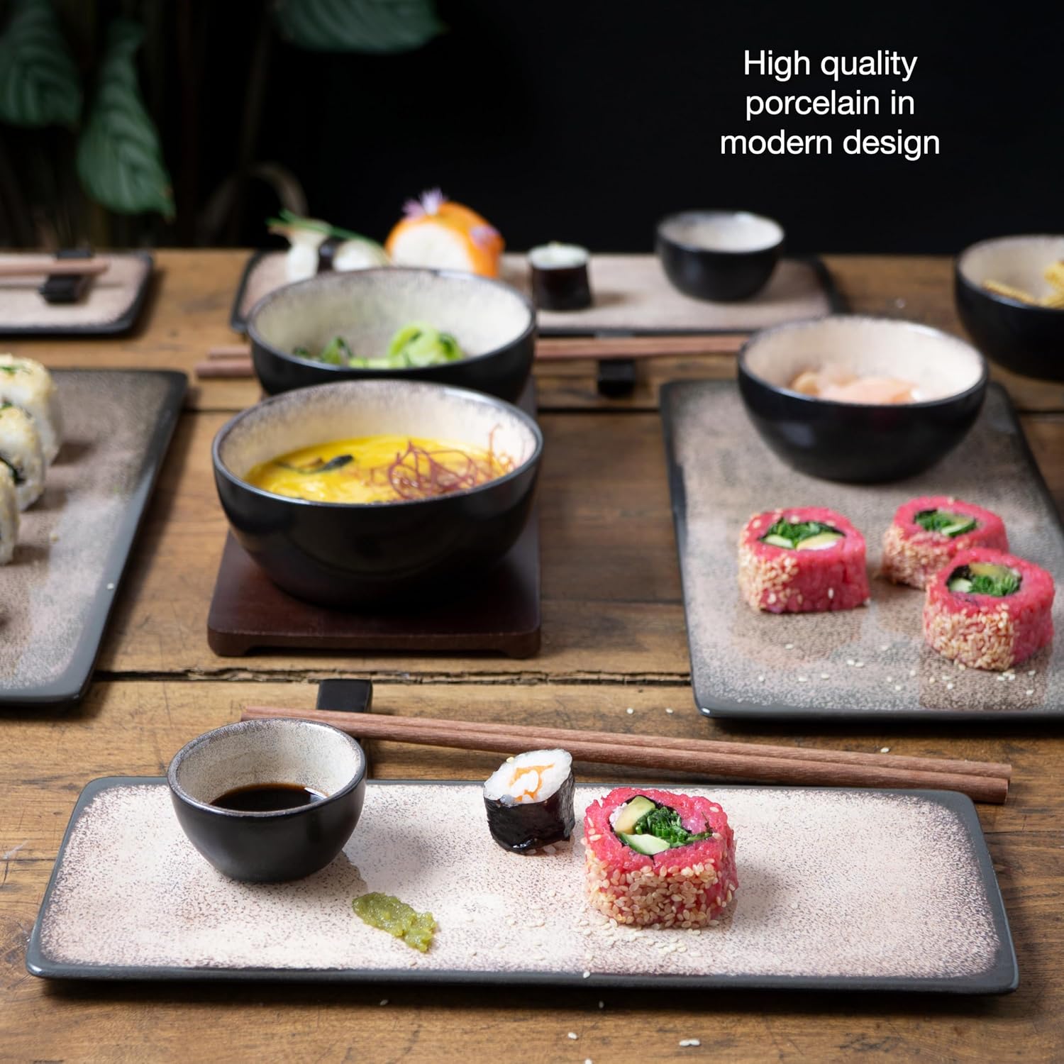 29-Piece Sushi Dinnerware Set
