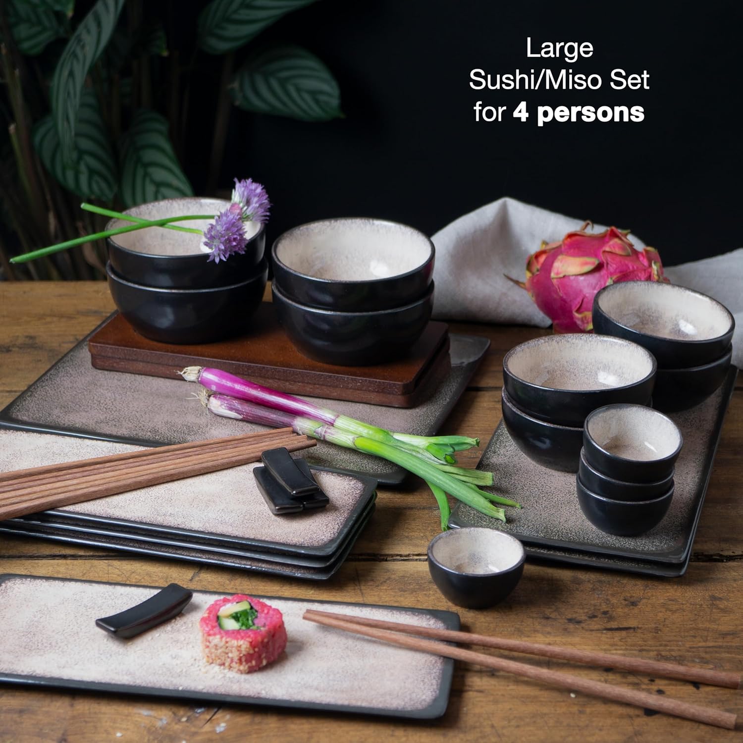 29-Piece Sushi Dinnerware Set