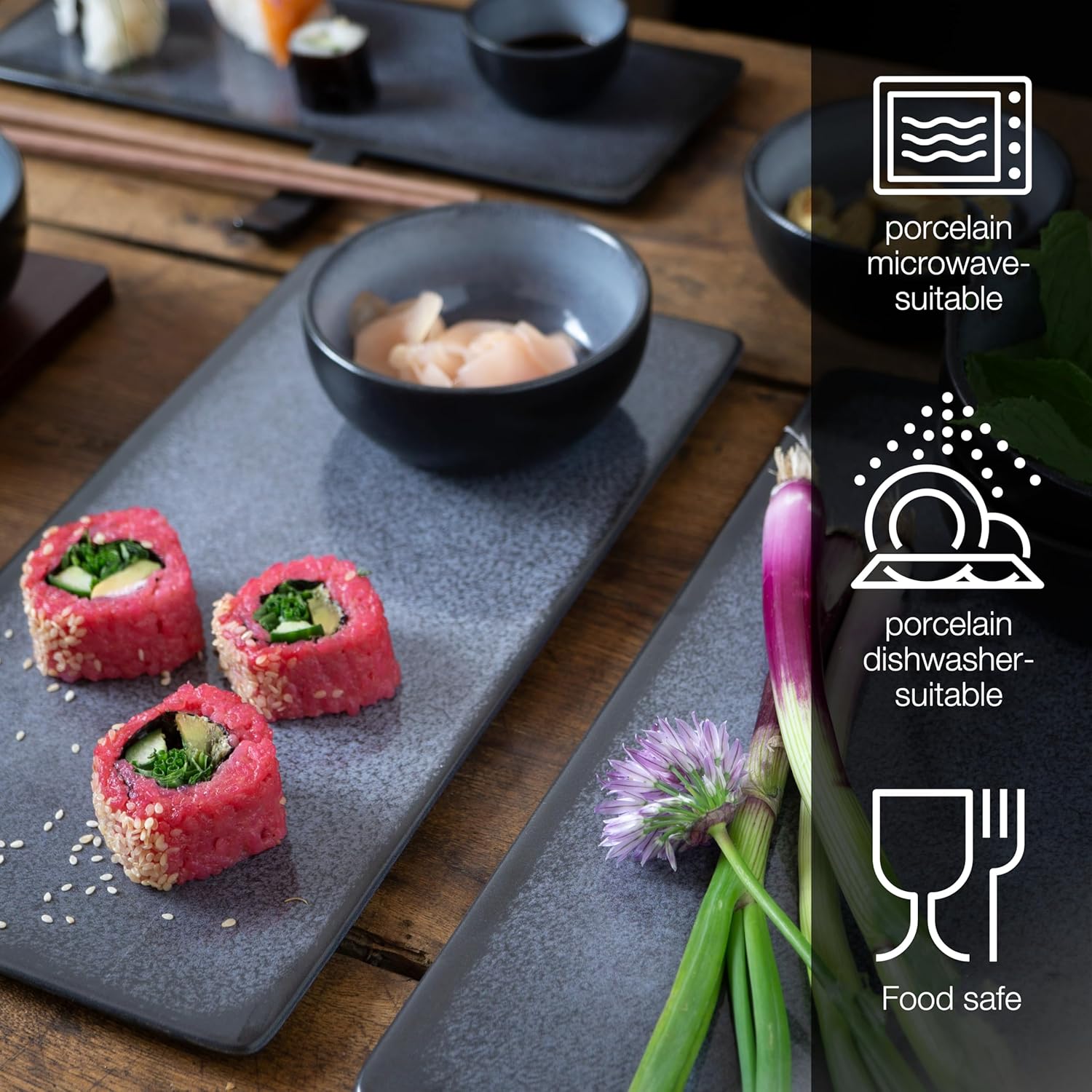 29-Piece Sushi Serving Set