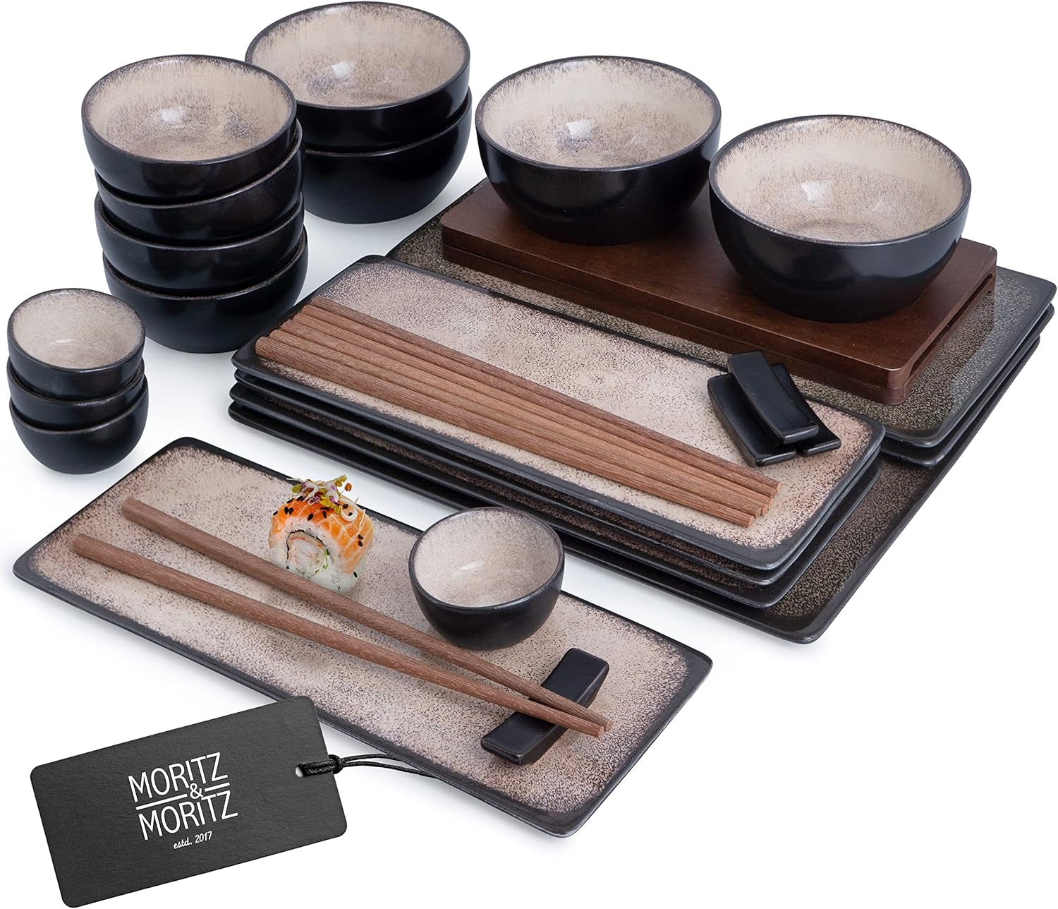 29-Piece Sushi Dinnerware Set