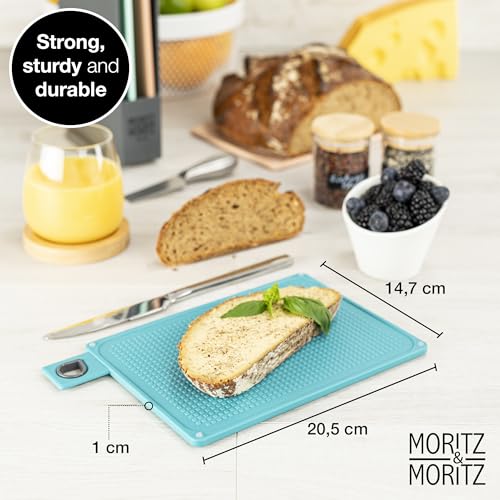 4-Piece Cutting Board Set with Stand (Mixed Colors)
