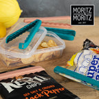 5 Large Bag Clips with Clear Storage Box | Mixed Colors, BPA-Free & Reusable