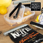 5 Large Bag Clips with Clear Storage Box | BPA-Free, Reusable & Hygienic