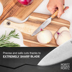 German Steel 5" Utility Knife | Professional Multipurpose Kitchen Knife