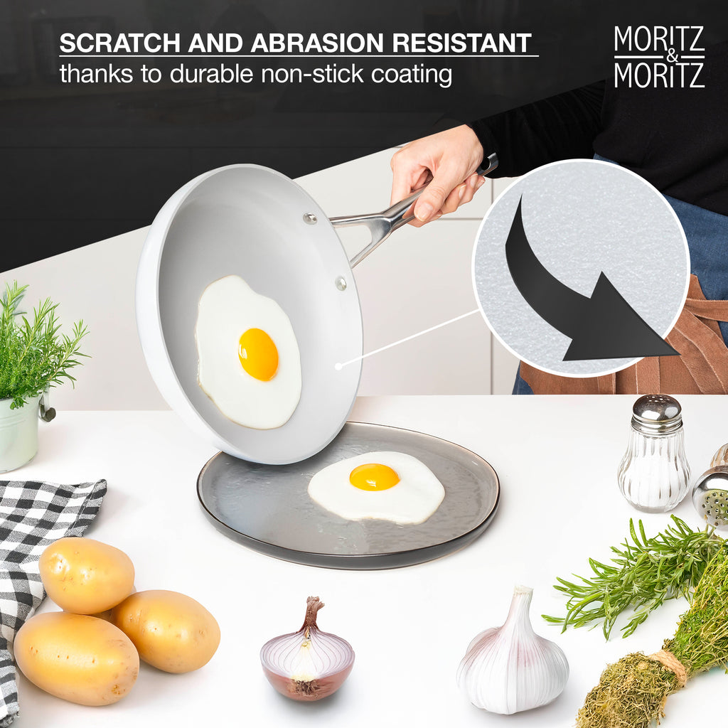 7-Piece Cast Aluminum Cookware Set with Lids