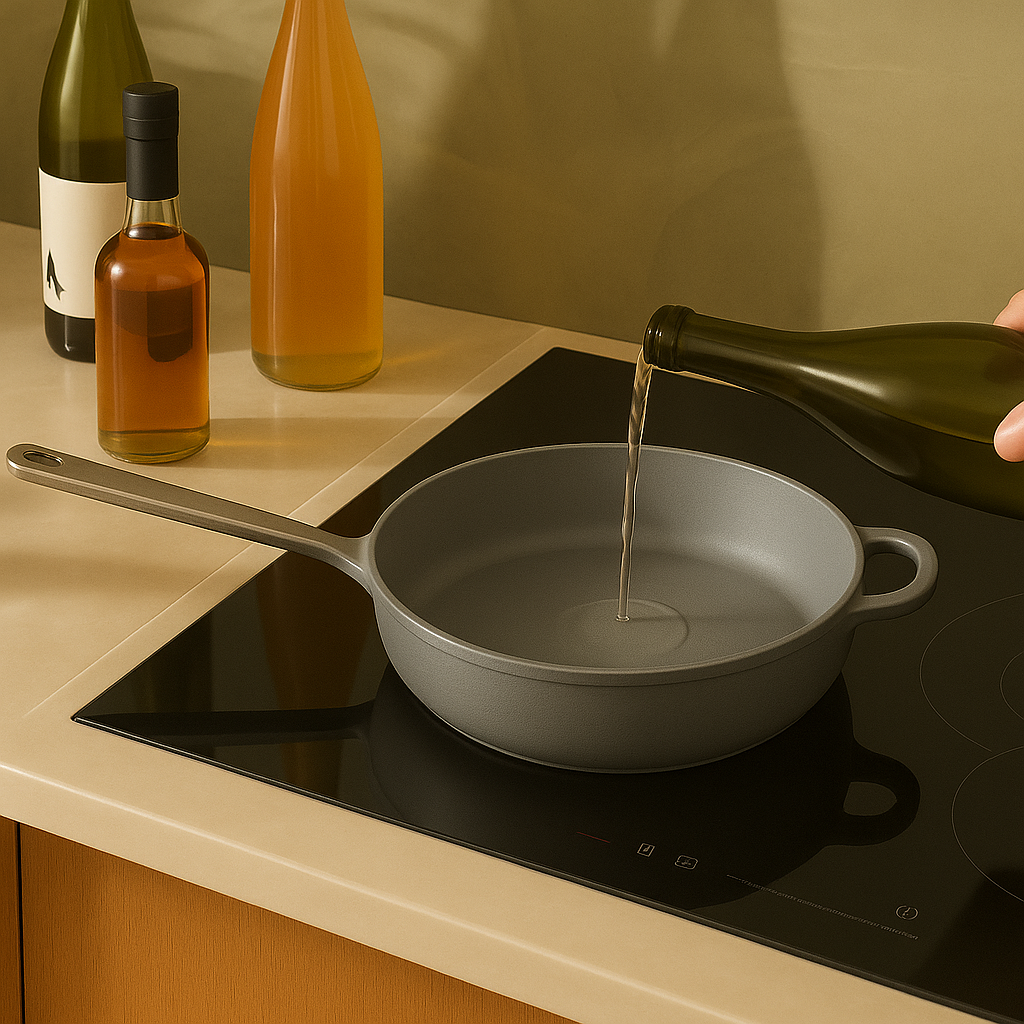 7-Piece Cast Aluminum Cookware Set with Lids