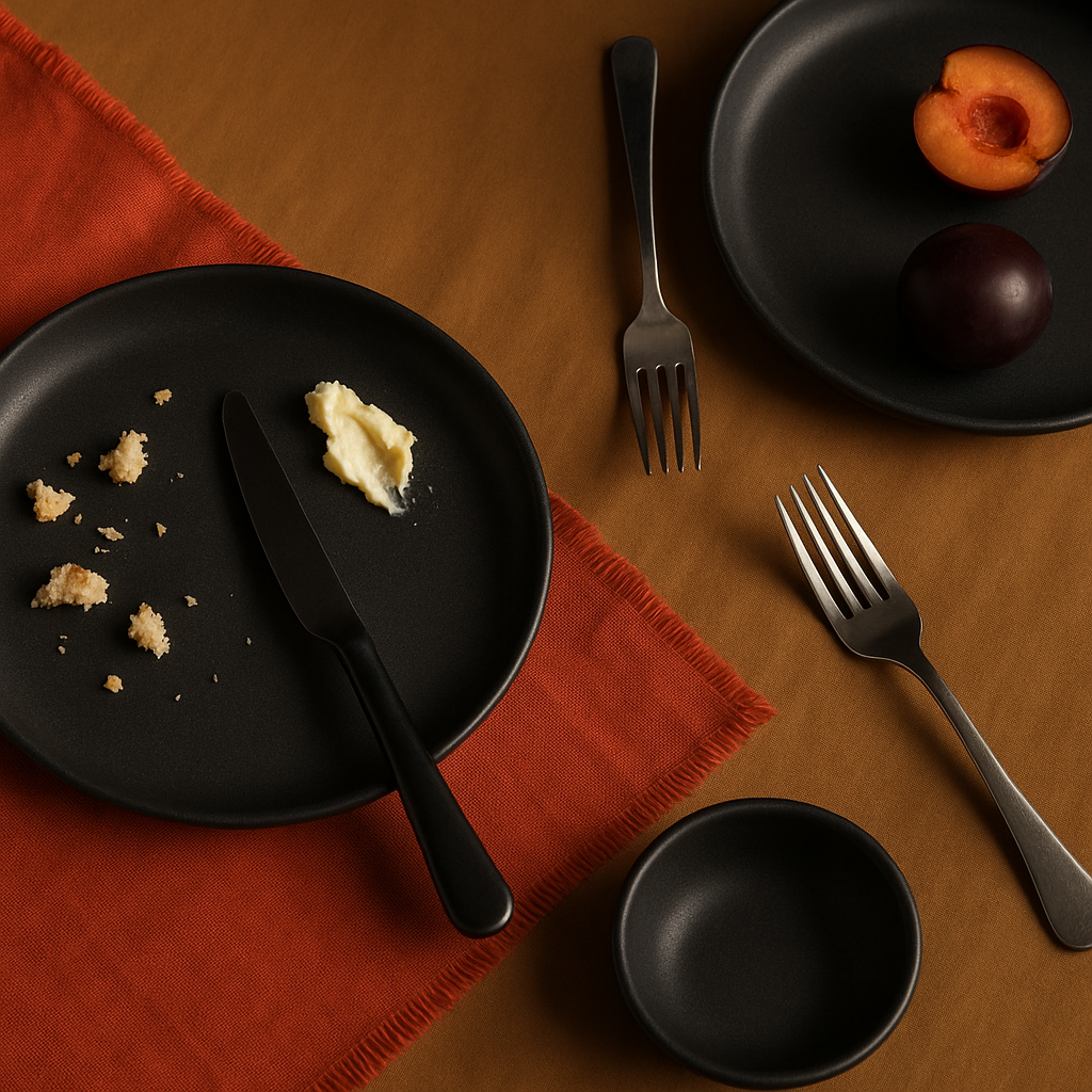 SOLID 12-Piece Stoneware Dinnerware Set