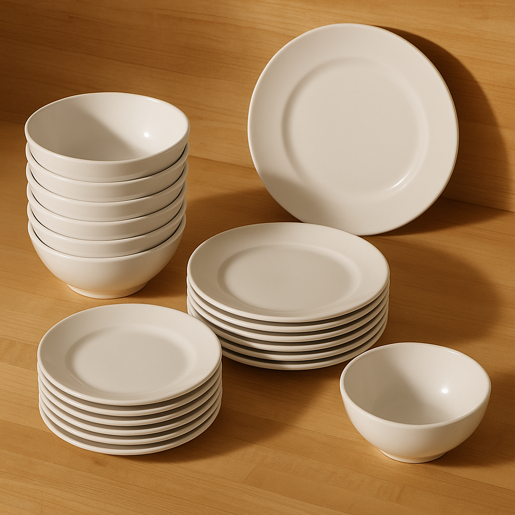 18-Piece Porcelain Dinnerware Set