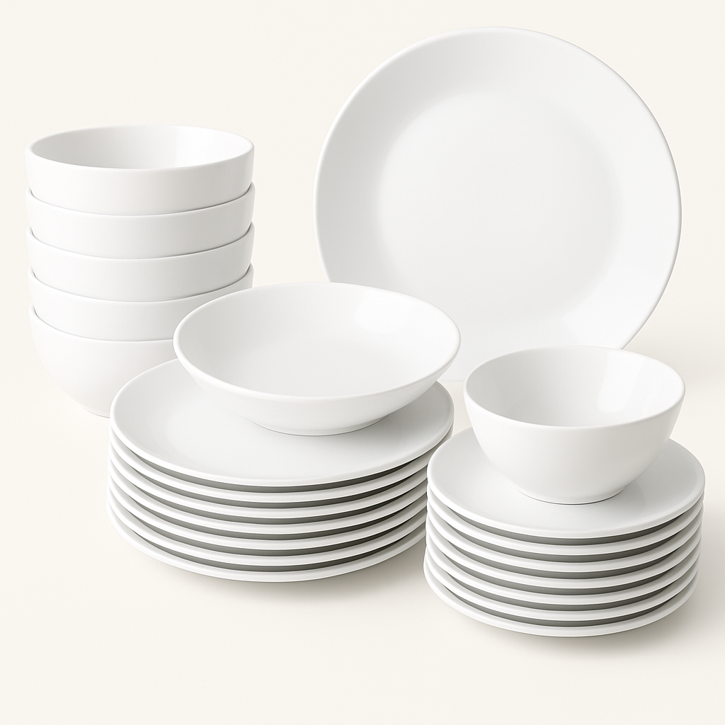 18-Piece Porcelain Dinnerware Set