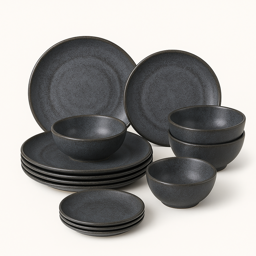 VIDA 12-Piece Porcelain Dinnerware Set